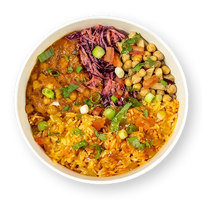 Chana Masala Bombay Bowl